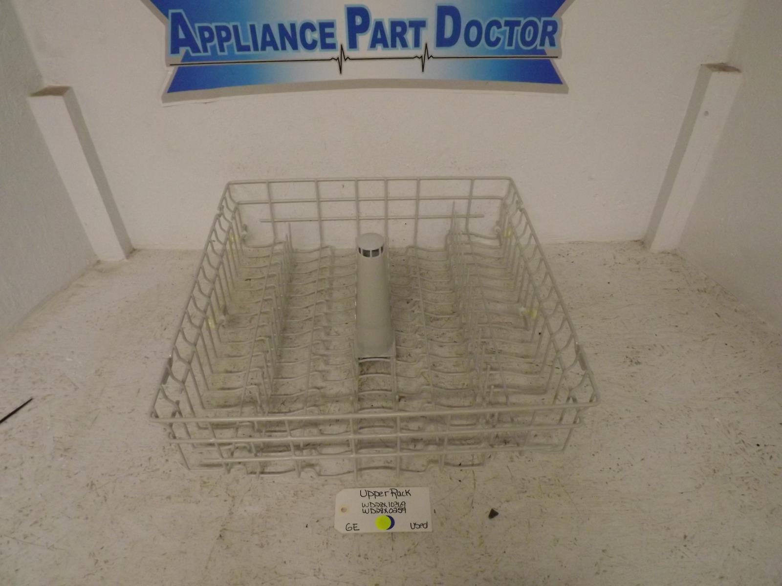 GE Dishwasher WD28X10369 WD28X0259 Upper Rack Used GE Dishwasher WD28X10369 WD28X0259 Upper Rack Used